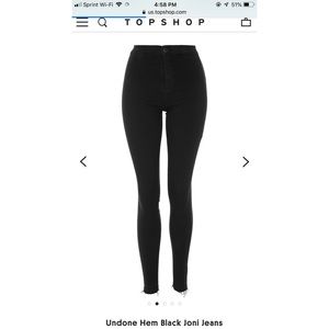 Topshop Joni Jeans